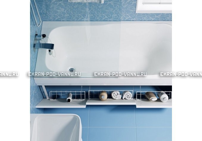 Откидной экран из МДФ Soft Alavann 170 см – купить по цене 9200 руб. в интернет-магазине в городе Севастополь картинка 4