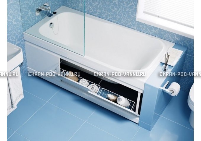 Откидной экран из МДФ Soft Alavann 170 см – купить по цене 9200 руб. в интернет-магазине в городе Севастополь картинка 1