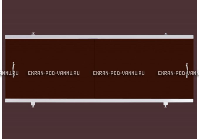 Экран EUROPLEX Универсал шоколад под трубы – купить по цене 6250 руб. в интернет-магазине в городе Севастополь картинка 1