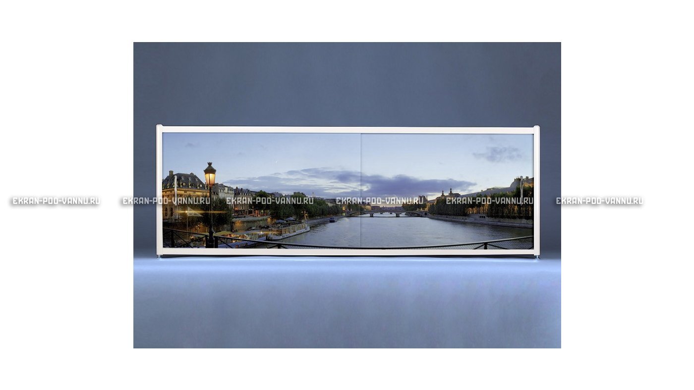 Раздвижной ФОТО экран - Evening city – купить по цене 8500 руб. в интернет-магазине в городе Севастополь картинка 6