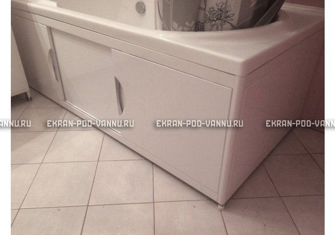 Экран из МДФ EMMY Малибу 170 белый в алюминиевой раме – купить по цене 5800 руб. в интернет-магазине в городе Севастополь картинка 16