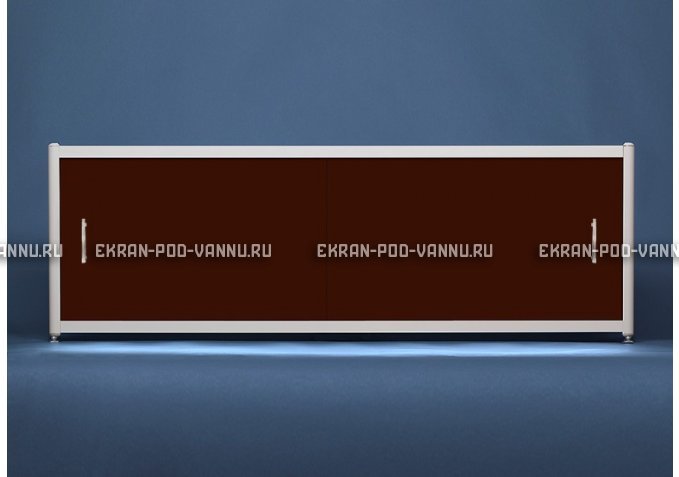 Раздвижной экран EUROPLEX Комфорт шоколад – купить по цене 6750 руб. в интернет-магазине в городе Севастополь картинка 1