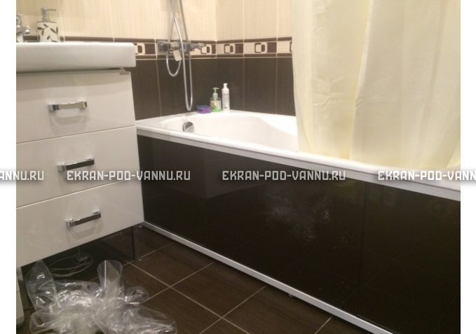 Раздвижной экран EUROPLEX Комфорт шоколад – купить по цене 6750 руб. в интернет-магазине в городе Севастополь картинка 3