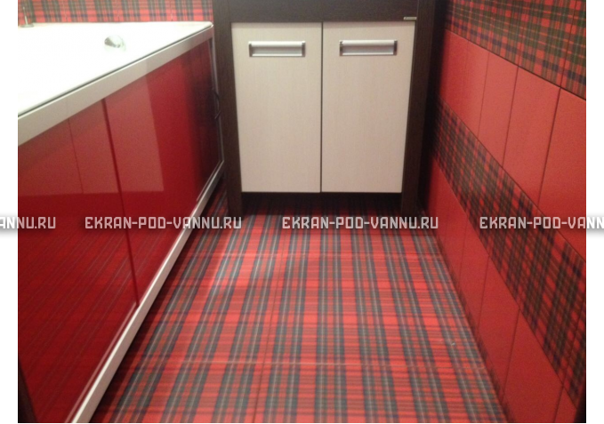 Экран раздвижной EUROPLEX Комфорт красный – купить по цене 6250 руб. в интернет-магазине в городе Севастополь картинка 3