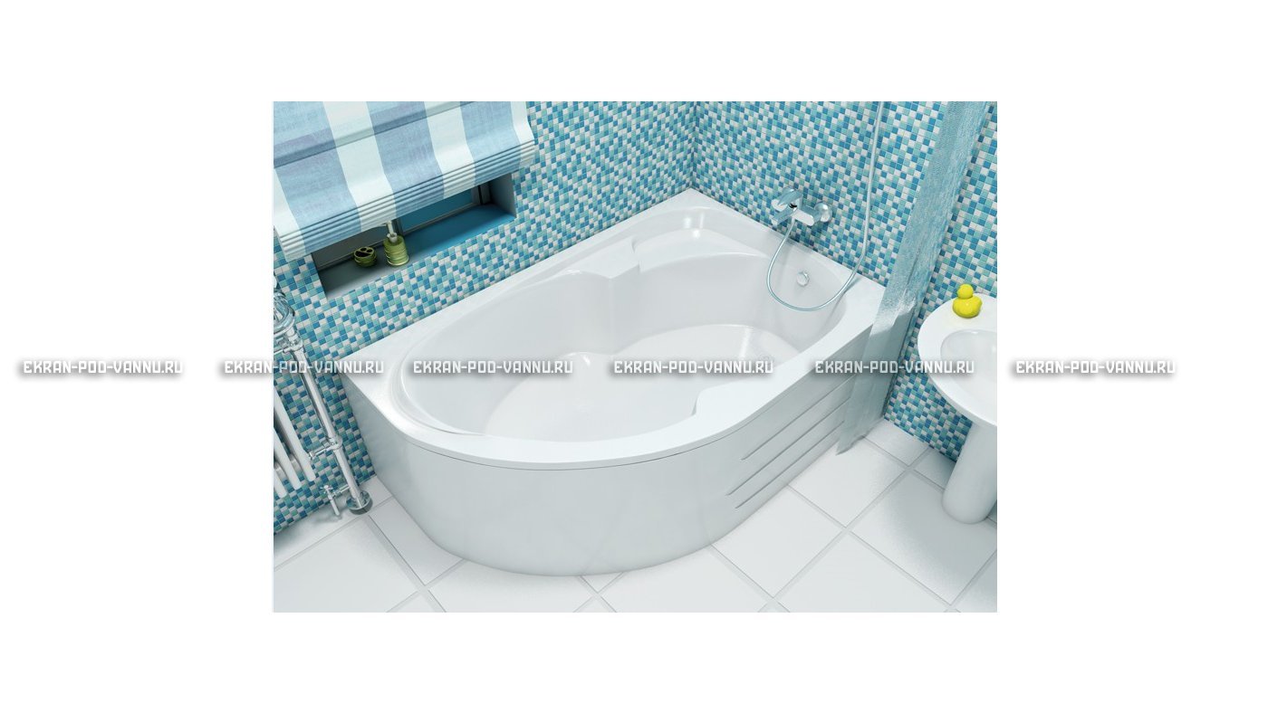 Акриловая ванна Relisan Sofi 170x105 – купить по цене 23480 руб. в интернет-магазине в городе Севастополь картинка 10