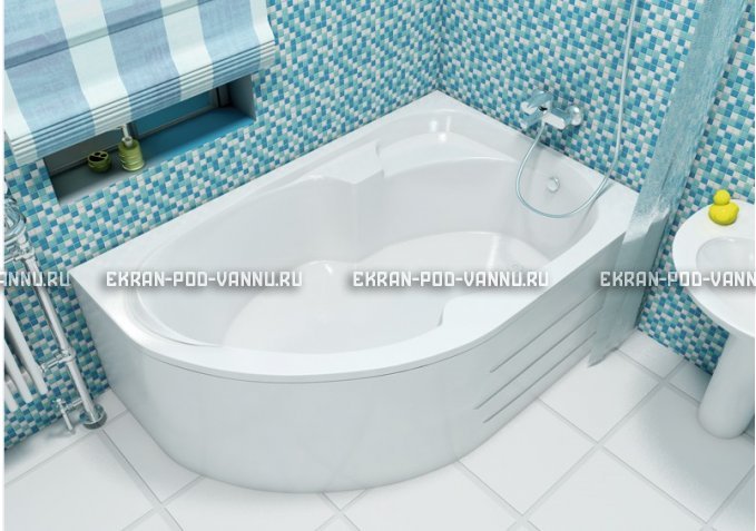 Акриловая ванна Relisan Sofi 170x105 – купить по цене 23480 руб. в интернет-магазине в городе Севастополь картинка 1