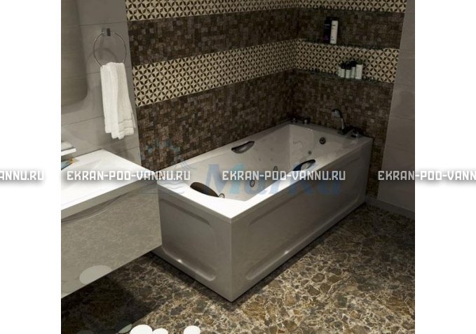 Акриловая ванна 1MarKa Agora 170x75 – купить по цене 13330 руб. в интернет-магазине в городе Севастополь картинка 5