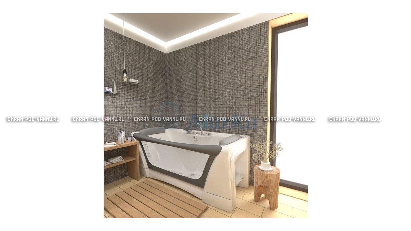 Прозрачная ванна 1MarKa Dolce Vita 180x80 – купить по цене 43200 руб. в интернет-магазине в городе Севастополь картинка 23