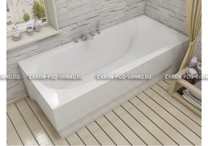 Акриловая ванна Vayer Boomerang 1800x800 – купить по цене 45420 руб. в интернет-магазине в городе Севастополь картинка 1