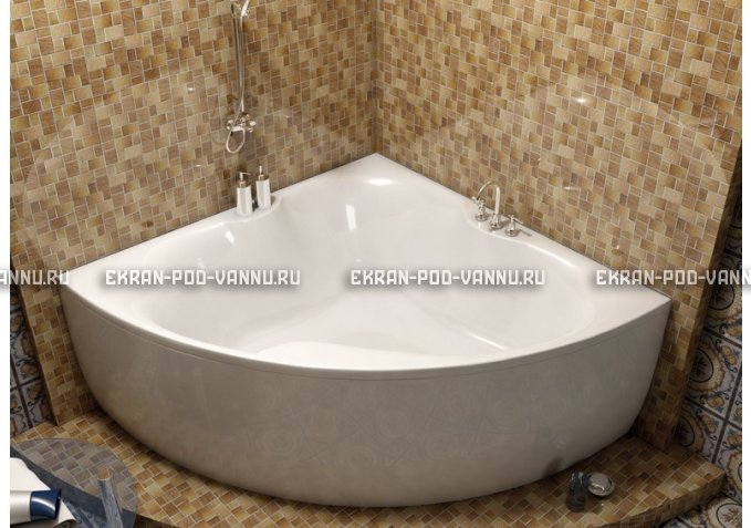 Акриловая ванна Vayer Iryda 150x150 – купить по цене 39550 руб. в интернет-магазине в городе Севастополь картинка 1