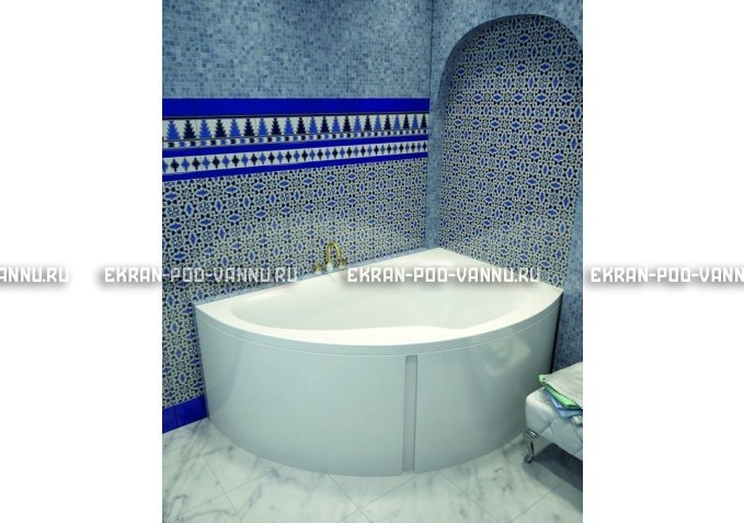Акриловая ванна Vayer Ismena 160x105 – купить по цене 28350 руб. в интернет-магазине в городе Севастополь картинка 1