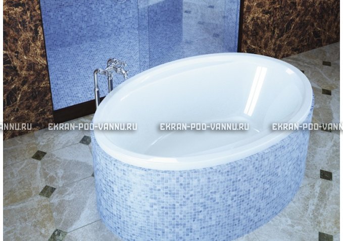 Акриловая ванна Vayer Opal 180x120 – купить по цене 33850 руб. в интернет-магазине в городе Севастополь картинка 1
