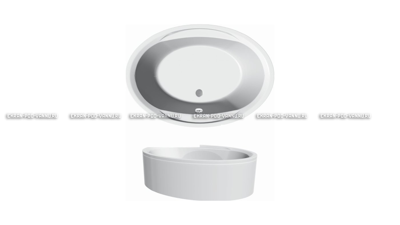 Акриловая ванна Vayer Opal 180x120 – купить по цене 33850 руб. в интернет-магазине в городе Севастополь картинка 12