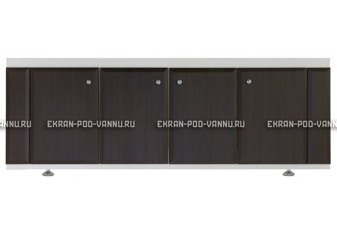 Экран распашной МДФ 180 - Венге – купить по цене 4250 руб. в интернет-магазине в городе Севастополь картинка 2