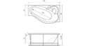 Акриловая ванна Relisan Isabella 170x90x60 – купить по цене 24130 руб. в интернет-магазине в городе Севастополь картинка 17