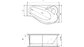 Акриловая ванна Relisan Isabella 170x90x60 – купить по цене 24130 руб. в интернет-магазине в городе Севастополь картинка 8