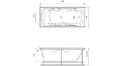 Акриловая ванна Relisan Marina 170x75 – купить по цене 15725 руб. в интернет-магазине в городе Севастополь картинка 17