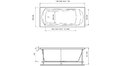 Акриловая ванна Relisan Tamiza 170x70 – купить по цене 18750 руб. в интернет-магазине в городе Севастополь картинка 17