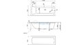 Акриловая ванна 1MarKa Modern 130x70 – купить по цене 8620 руб. в интернет-магазине в городе Севастополь картинка 21