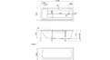 Акриловая ванна 1MarKa Modern 160x70 – купить по цене 9410 руб. в интернет-магазине в городе Севастополь картинка 21